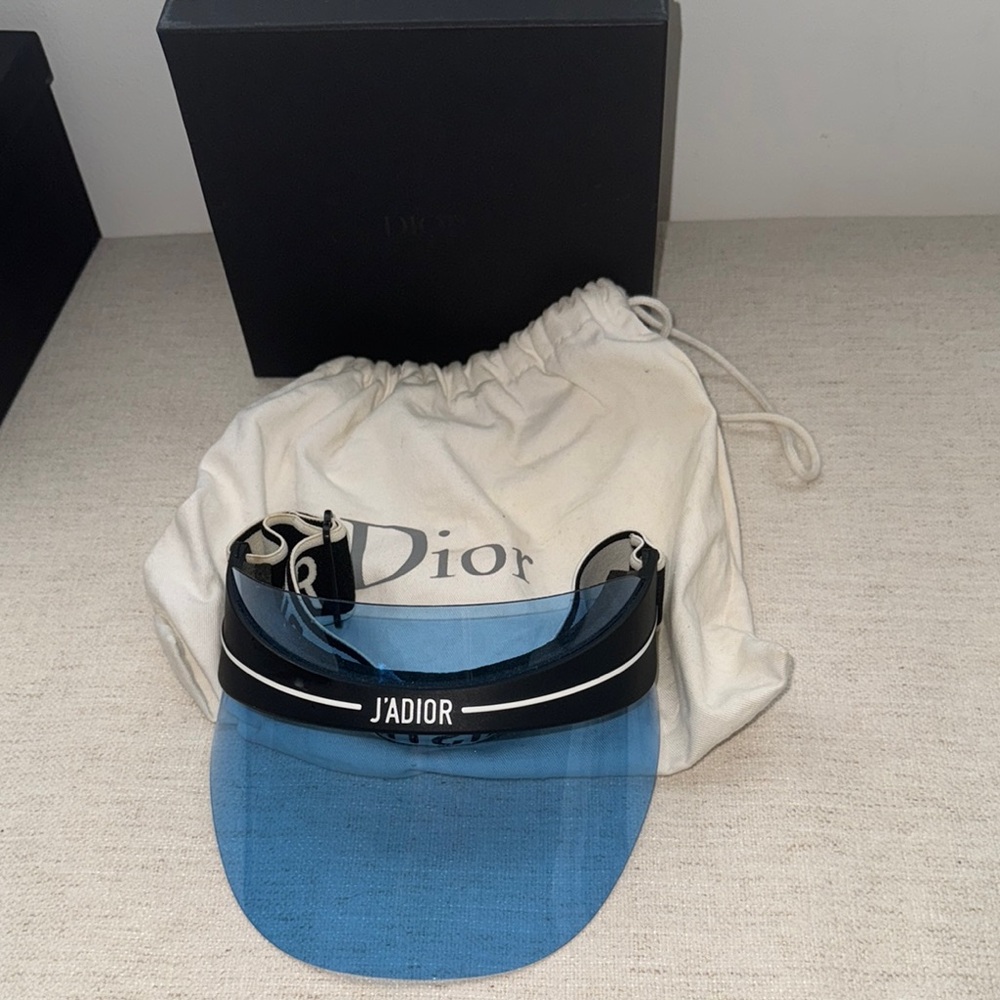 Dior J'Adior Blue Visor